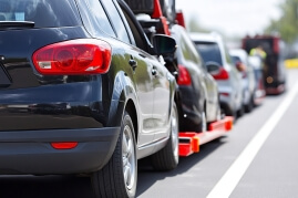 Premier Vehicle Care providing vehicle recovery services after a car accident